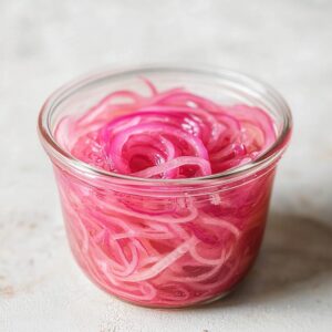Meine Lieblingsrezepte: eingelegte rote Zwiebeln